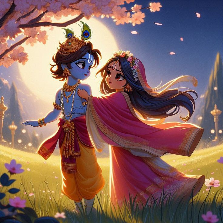 bal-radha-krishna-wallpaper