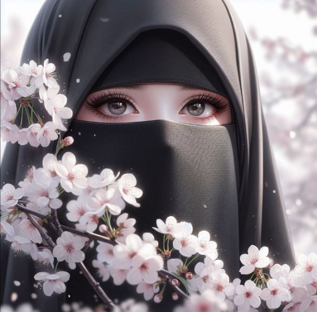 hijab-dp-blur