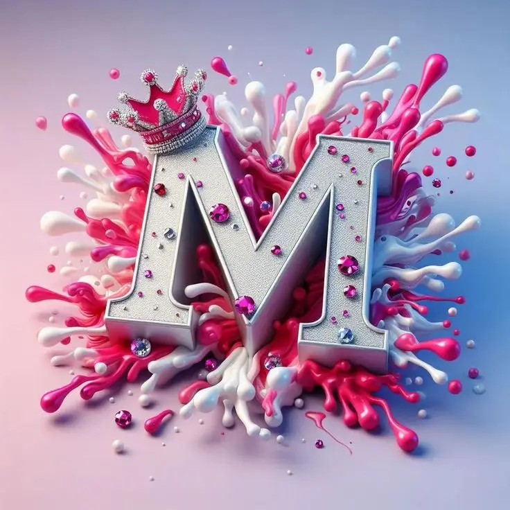 M-name-dp-for-whatsapp