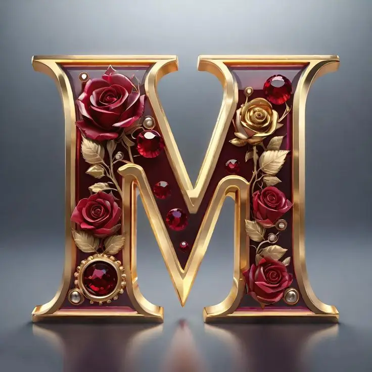 M-name-dp-stylish-girl