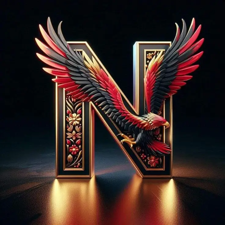 N-name-dp-love-wallpaper