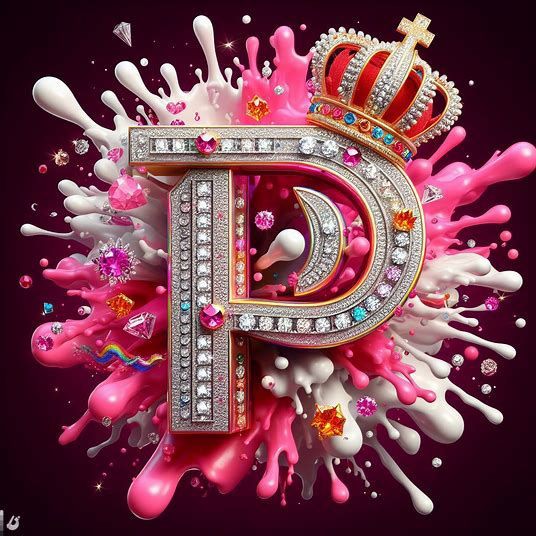 P-name-black-wallpaper