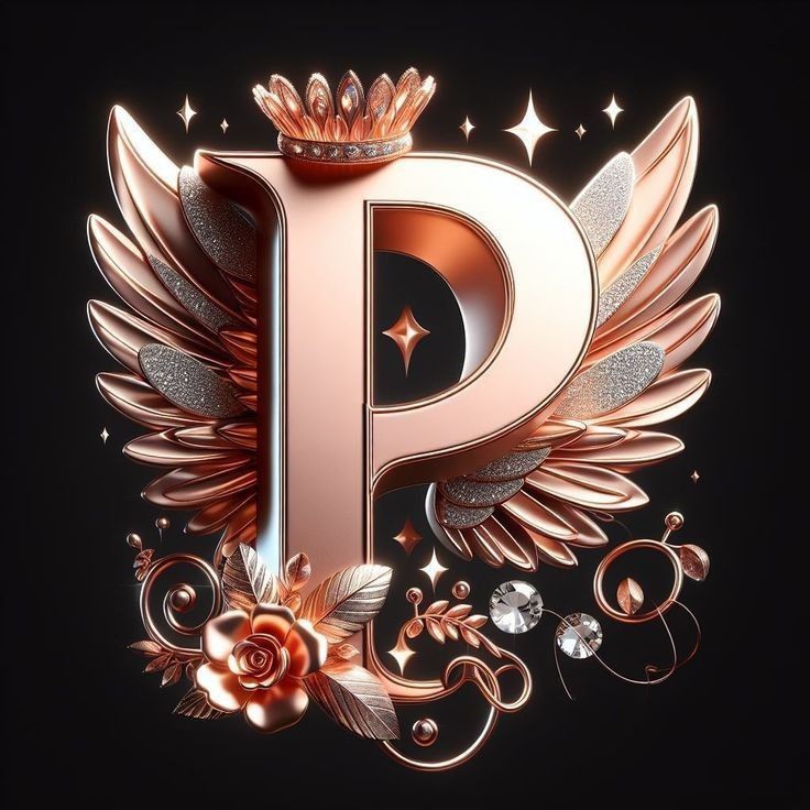 P-name-dp-love-wallpaper