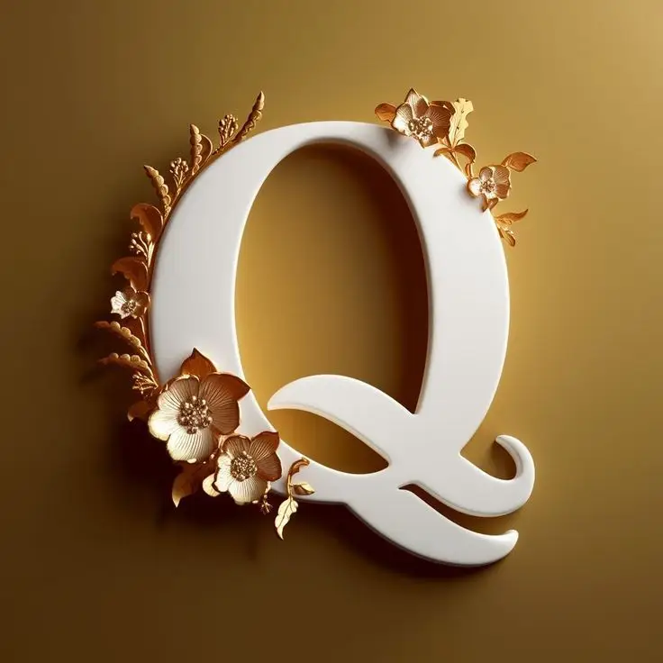 Q-name-stylish-black-dp