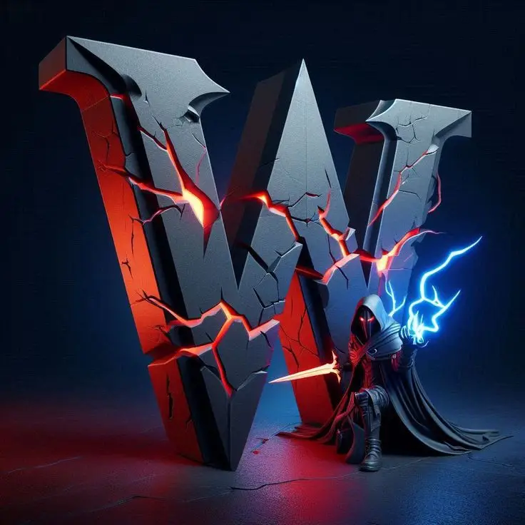 W-name-dp-stylish-girl