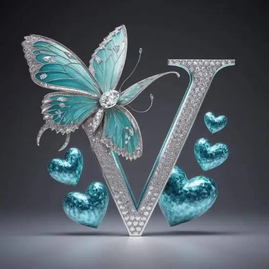 V-name-dp-love-hand-cut