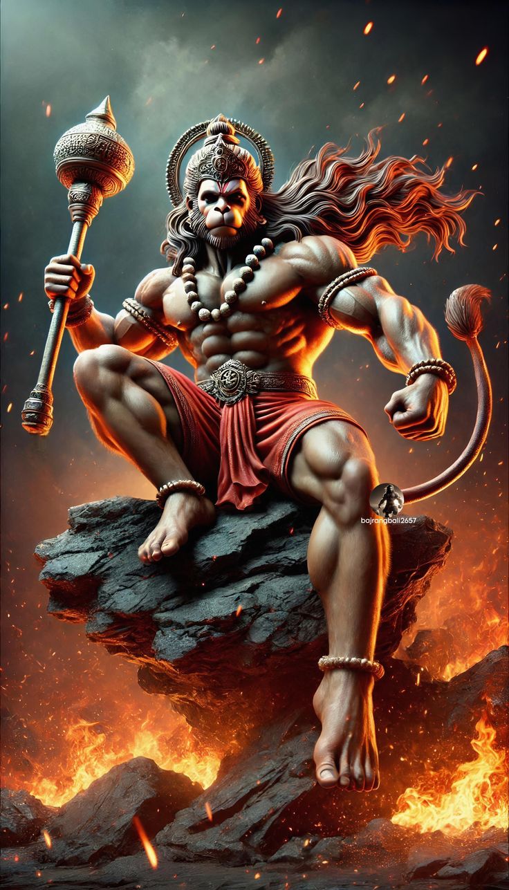 anime hanuman ji dp