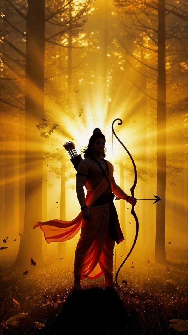 jai shree ram wallpaper black background