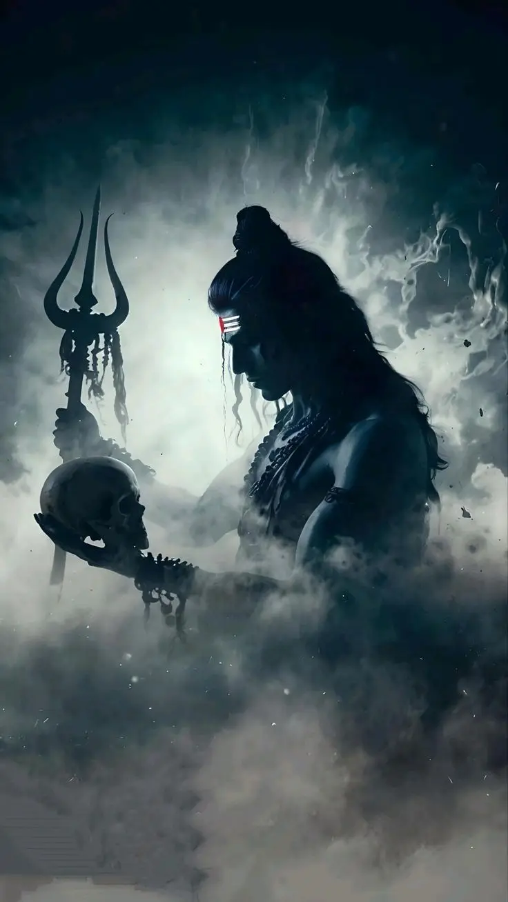 mahadev-parvati-hd-wallpaper-black