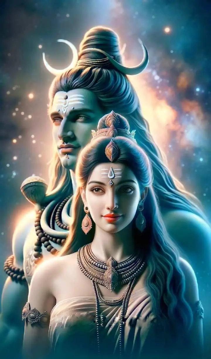 shiv-parvati-cute-wallpaper
